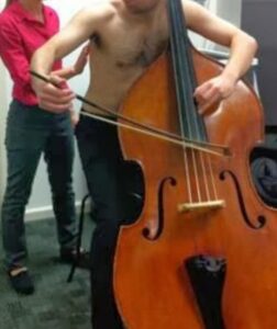 physiotherapy on musicians double bass player Melbourne