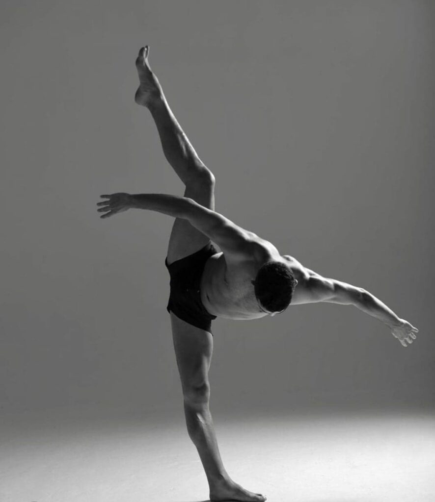 Professional dancer performing after treatment at Artistic Sports Physiotherapy Gold Coast